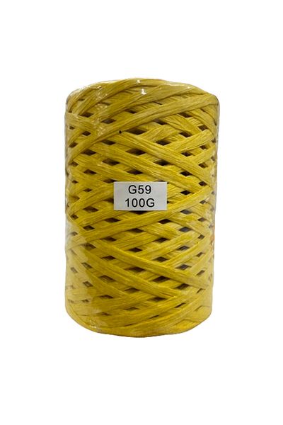 EleganTShoP Natura Raffia Elegant Hat and Bag - 100 g Paper String Rfx100