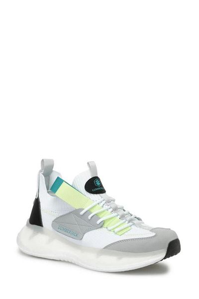 lumberjack ΑΘΛΗΤΙΚΑ ΠΑΠΟΥΤΣΙΑ ELLONIUM 4FX WHITE COMFORT CASUAL ΑΝΑΤΟΜΙΚΗ ΣΟΛΑ