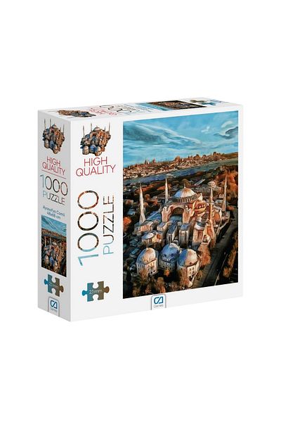 CA Games Hagia Sophia Mosque 1000 Pieces 2.2mm Thickness 48x68cm Professional Hobby Puzzle Puzzle Series