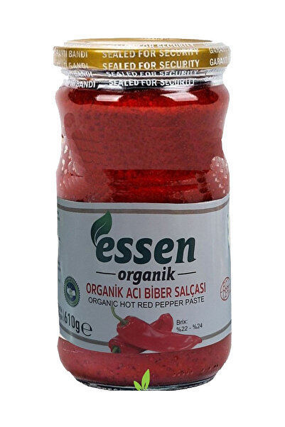 Essen Organik Acı Biber Salçası 610 gr