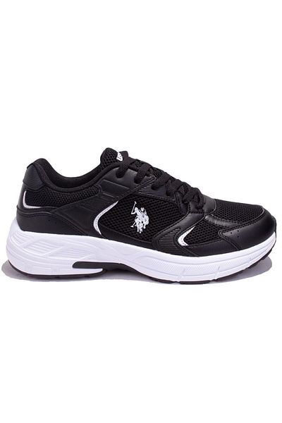 lumberjack U.S. Polo Assn Felix Black White Orthopedic Casual Men's Sports Shoes
