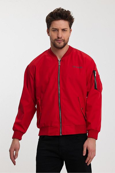 ByTrend Sleeve Detail College Collar Raincoat/Seasonal BL 1611-60280-1