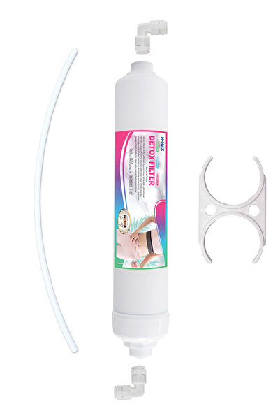 PLUSKIT Su Arıtma Cihazları Için Detox Mineral Filtre (Detoks Filtre) + Dirse...