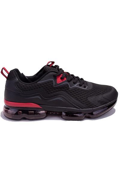 Kinetix Over Tx Black Red Orthopedic Casual Men's Sports Shoes