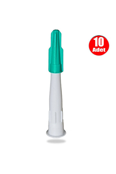 ALETÇANTAM Silikon Mastik Kartuş Yedek Ucu Kapaklı Nozul Uç Yedeği -10 lu paket