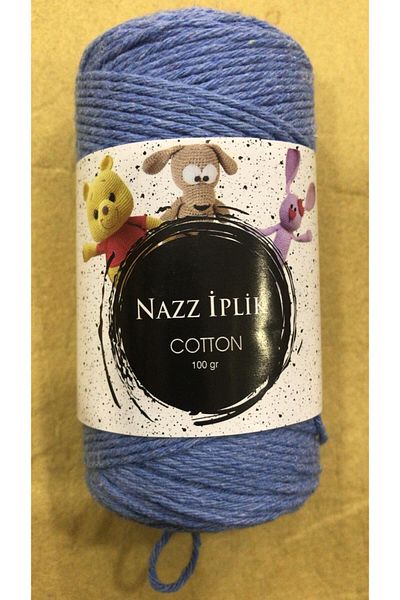 nazziplik NAZZ Spinning Cotton - Σχοινί Μπλε 100 Gr 1 Τεμάχιο