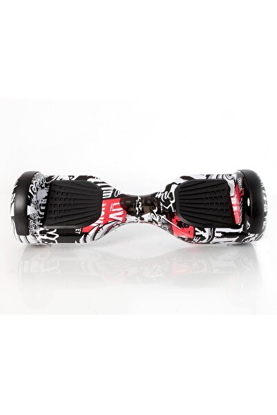 CityMate Elektrikli Kaykay Hoverboard Bluetooth Hoparlörlü 6.5 Inch Grafiti Desenli Otomatik Akıllı Denge