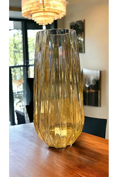 sedoshhomevision AMBER LÜSTER DİK DESEN VAZO