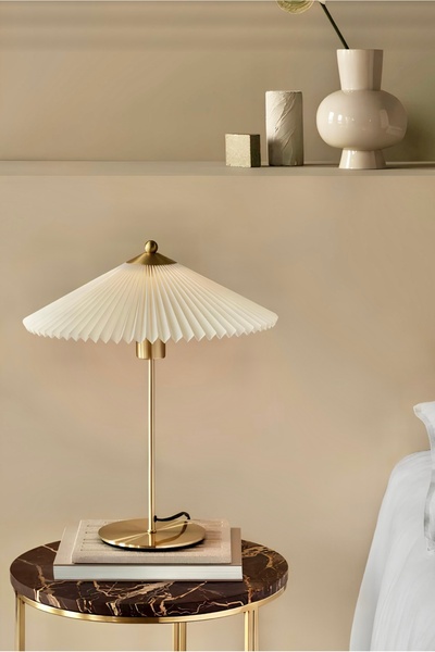 Fico Home Exlusive Collection Krem Şapka Tasarım Madame Fico Abajur Eskitme G...