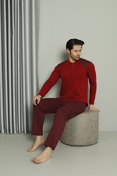 Işılay IŞILAY Uzun Kollu Mevsimlik Erkek Pijama Takımı