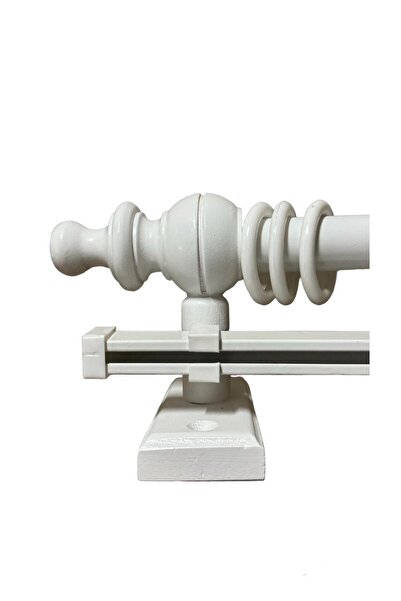 ALİ KAYA Ahşap Rustik Perde Askısı (100 CM RAYSIZ)