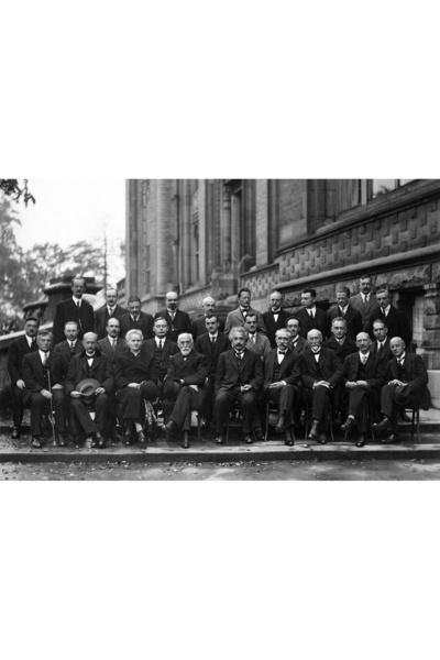 512 STORE Solvay Konferansı 33x48 Çerçevesiz Poster