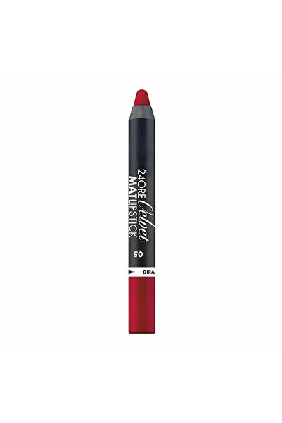Deborah Milano 24 Ore Velvet Matte Red Lipstick No:5 / 1.66g