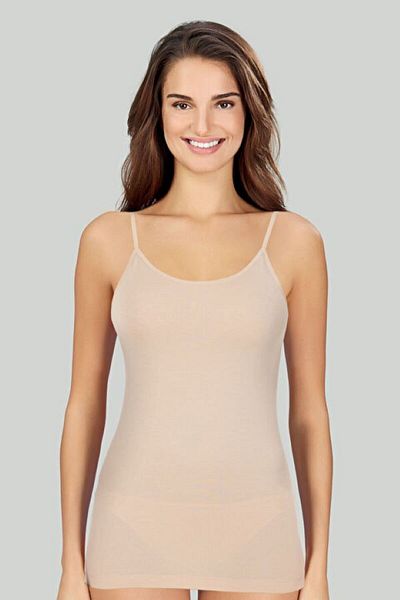 Kom Economical 2-Piece U-Neck Basic Undershirt with Rope Strap