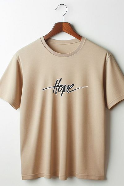 Vordevia Μπλουζάκι με στάμπα με κείμενο Hope Oversize Crew Neck