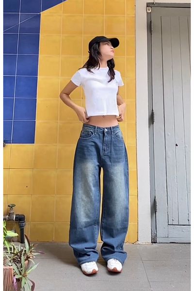 DEEFWEAR Y2K RECYCLED BAGGY POCKET JEAN PANTS