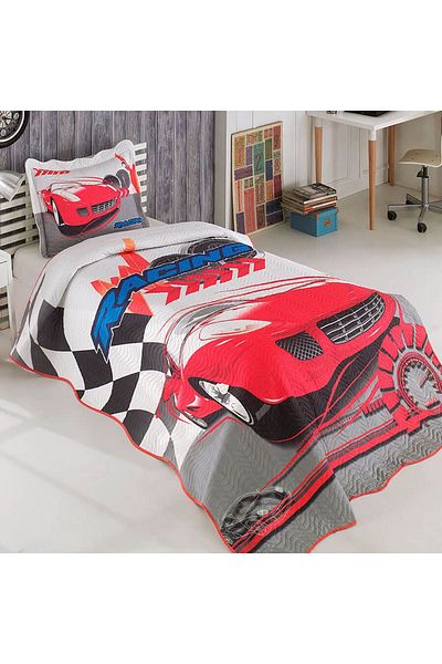 Örtüm Racing Single Quilted Bedspread