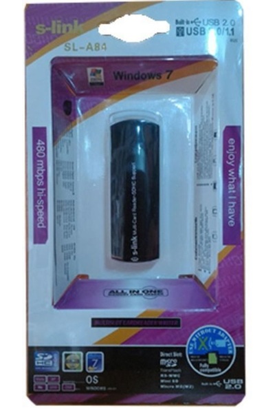 S-LINK Sl A 84 Usb Harici Tf M2 Tam Kart Okuyucu