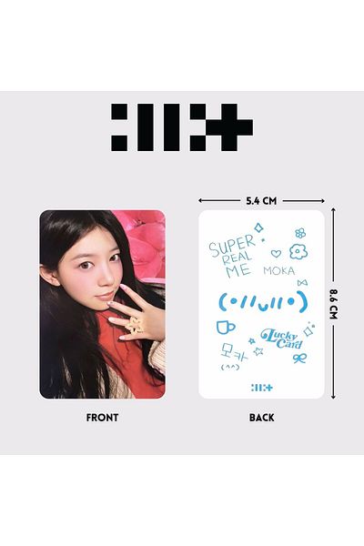 Kpop Dünyasi ILLIT '' Super Real Me '' Super me B VerPC Set