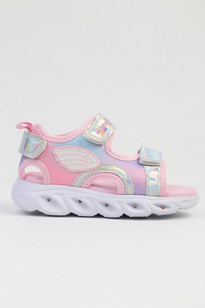 Benetton Imported Pink Children's Lighted Shoes - Bni-10113
