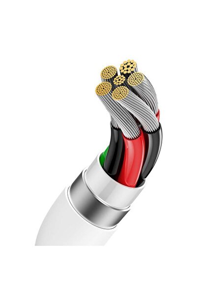 Baseus 1MT 6A 100W Mega Hızlı USB To Type C Şarj ve Data Kablosu, Akım Ve Isı Korumalı Type C Kablo