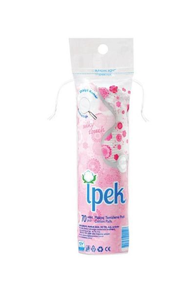 İpek Silk Makeup Removal Pad 70 Pieces Disc (4 Pieces)