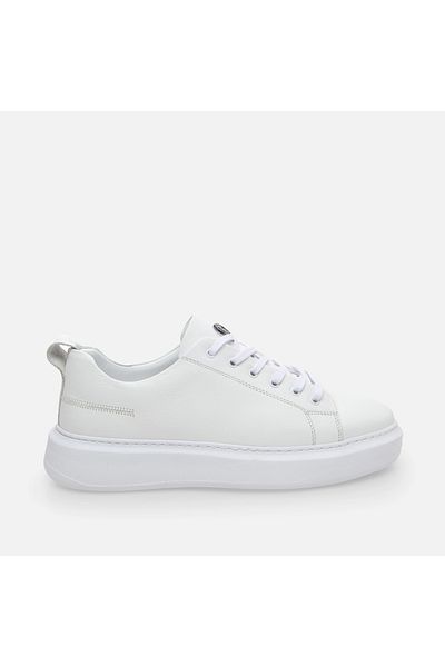 Hotiç Pantofi casual pentru bărbați din piele naturală albă