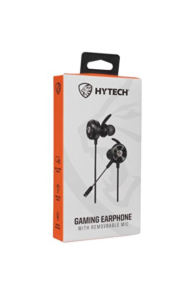 Hytech Hy-gk3 3,5 Oyuncu Esnek Mikrofonlu Siyah Kulakiçi Kulaklık