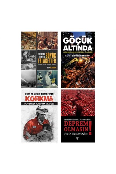 HalkKitabevi Earthquake Dair Herşey Book Set