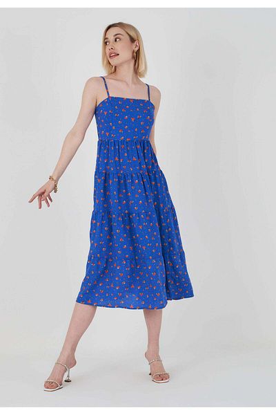 Herita Kleid mit Blumenmuster