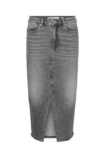 Vero Moda Jeansrock Vmveri Hohe Taille Langer Rock