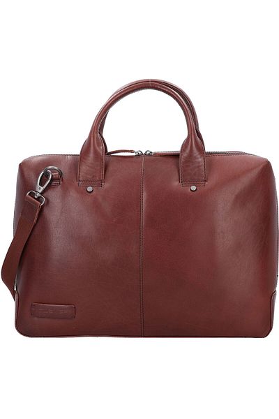 Plevier Basalt Aktentasche Leder 43 cm Laptopfach