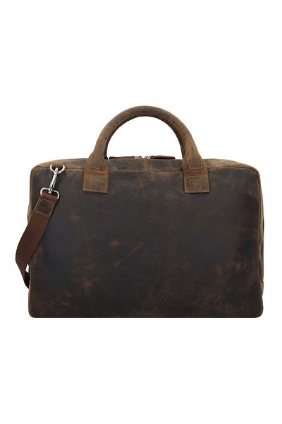 Plevier Adler Aktentasche Leder 42 cm Laptop