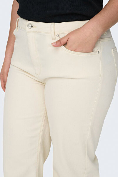 Only Carmakoma CARWILLY HW ŠIROKÉ JEANS CROBOX