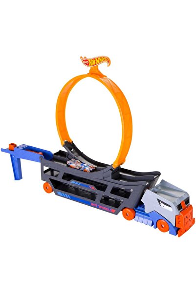 HOT WHEELS Hotwheels Standlı Set Transformers Atlayış 18 Araba Taşıyıcı Kapasiteli 1 Tane Hotwheels Araç Dahil