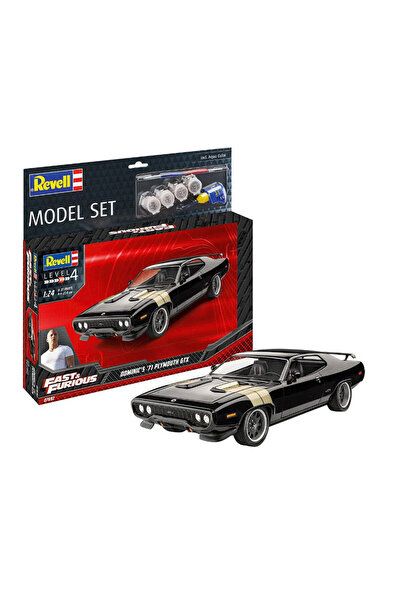 Revell Maket Model Set FF Dominics 71 Plymouth 67692