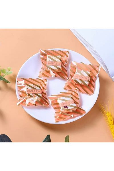 OZN TUHAFİYE Ταινία Διαφανής Μοτίβο Τσάντα Opp 7x7 εκ. 95 Τεμάχια