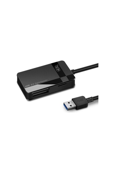 ROMİX Çoklu Kart Okuyucu Usb3.0 Compact Flash Tf Sd Mmc M2 Ms Xd Sd Card Reader