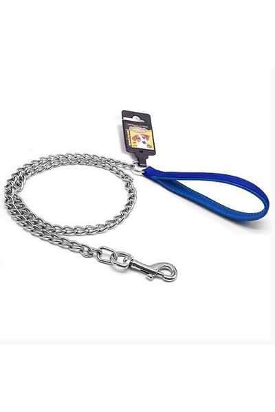 Doglife Soft Handle Chain Walker Collar For Dogs 3Mm*120Cm