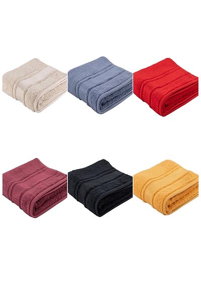 Özdilek 6 Colourist Towels 30x50 cm