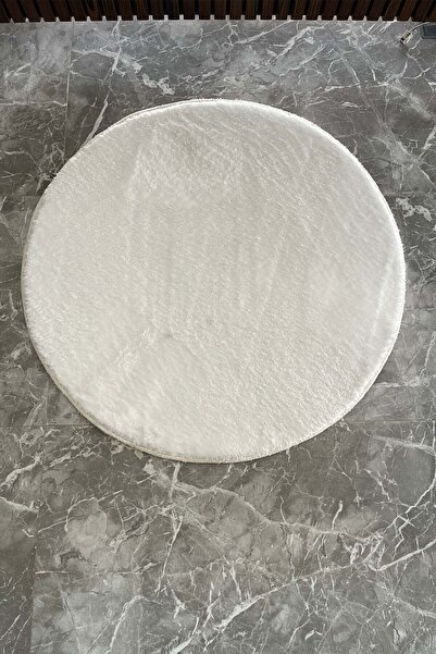 tropikal home White Post Plush Cutting Carpet - Runner, Non-Slip Base and Washable Fluffy