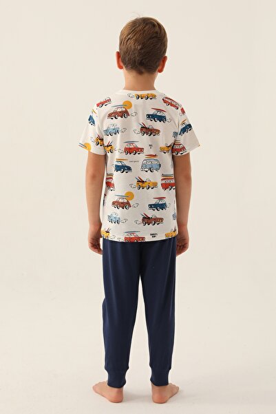 Rolypoly Boy's Double Suit - Car Pattern