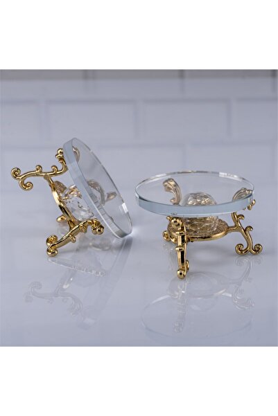 Genel Markalar 2li Set Yuvarlak Cam Yüzüklük 7 CM