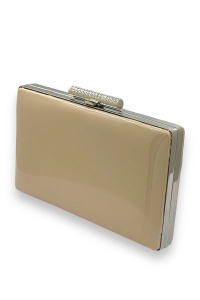 Biçanta Skin Nude Mirror Patent Leather Βραδινό Φόρεμα Τσάντα Βραδινή Τσάντα Henna Γάμος Αρραβώνας Πρόσκληση στο χορό