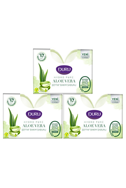 Duru Hydro Pure Aloevera 6 Adet Sabun 3x270 gr