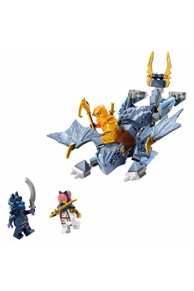 LEGO NINJAGO Young Dragon Riyu 71810 - Includes 3 Ninja Minifigures for Kids Ages 6 and up