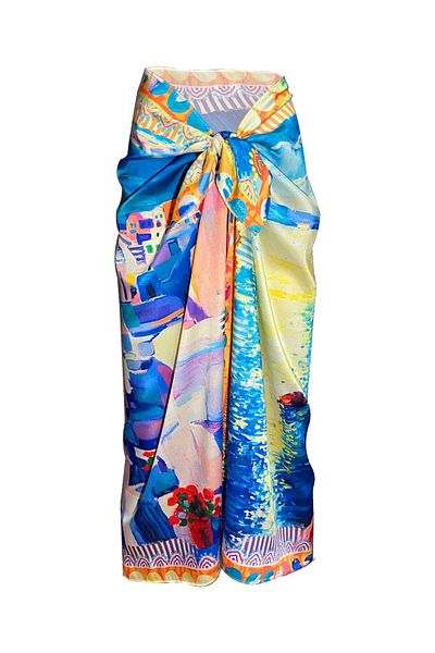 Bolder Elena Greek Satin Pareo - 145*100