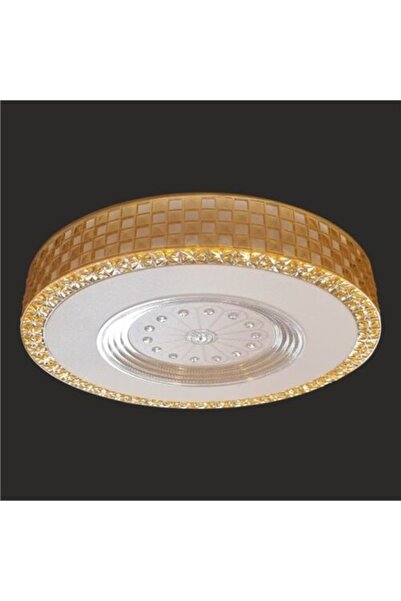 LEDAY Sarı Sırma Yüksek Işık 45wDesenli Armatür Şık Dekoratif Ürün Sıva Üstü Led