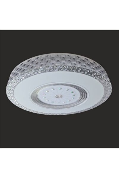 LEDAY Beyaz Sırma Yüksek Işık 45wDesenli Armatür Şık Dekoratif Ürün Sıva Üstü...