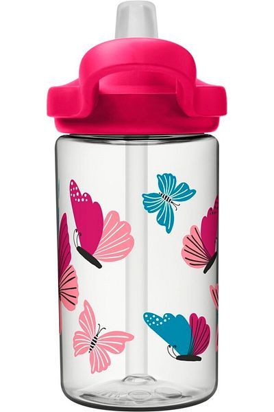 Camelbak Colorblock Butterflies Tritan Plastic Water Bottle with Straw 400ml